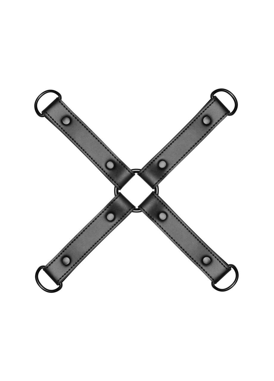Крестовина Bedroom Fantasies Hogtie 4 - Way Restraint - Black Cross (303882849)