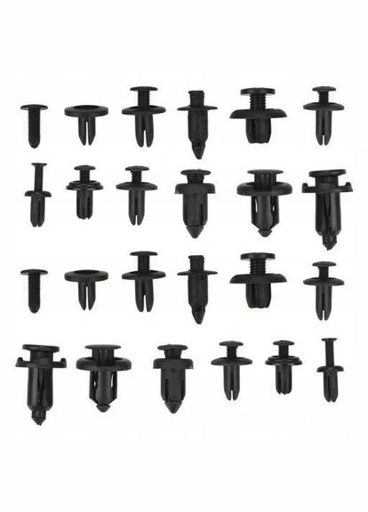 Набор клипс для салона авто 620 шт в кейсе универсальные автокрепления пистоны + съемник (R051373) Icar (349843548)