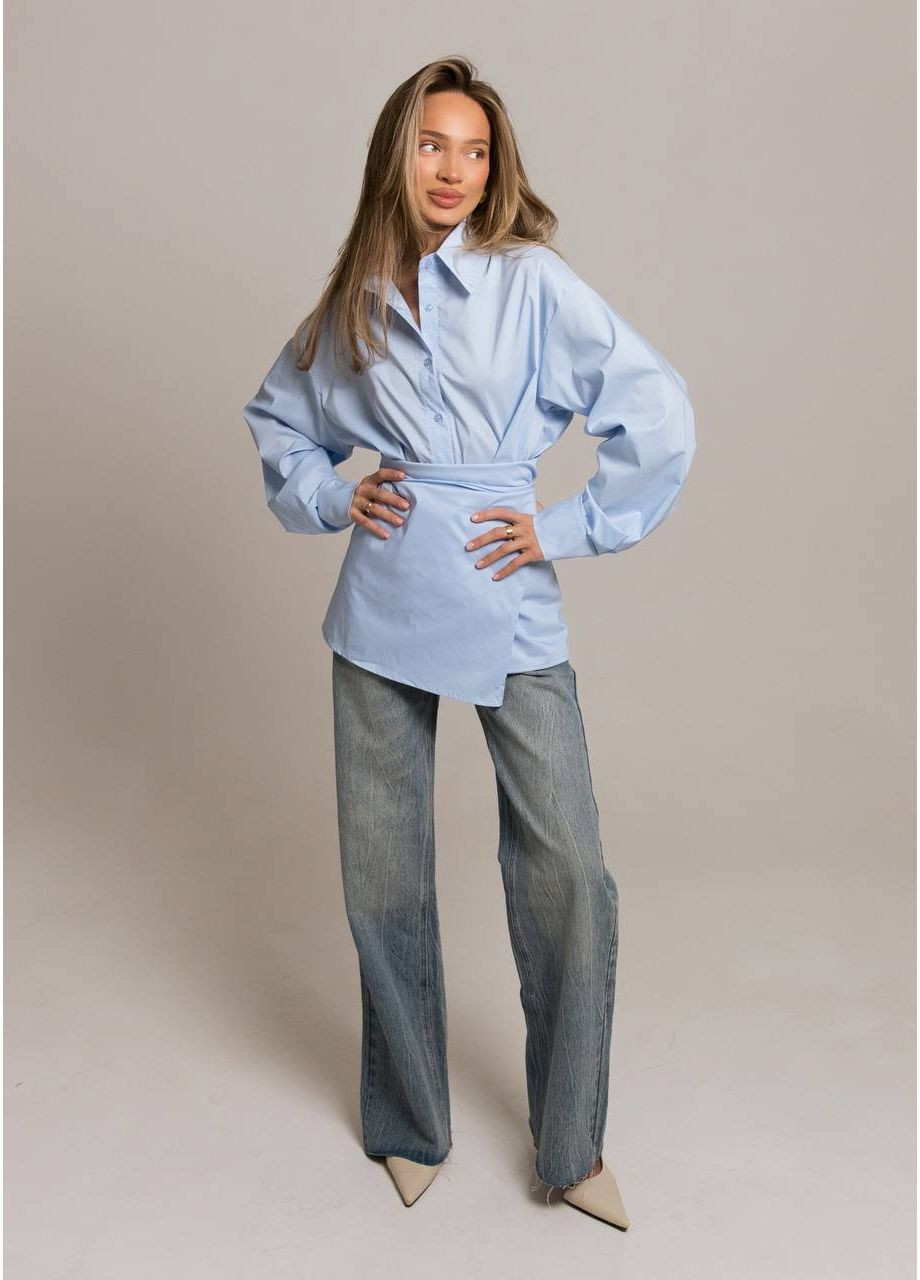 🔥Базова сорочка з поясом — акцент у кожному русі | Мод. 1219 | Розмірна сітка в описі DK/DL Мода без кордонів (360907378)