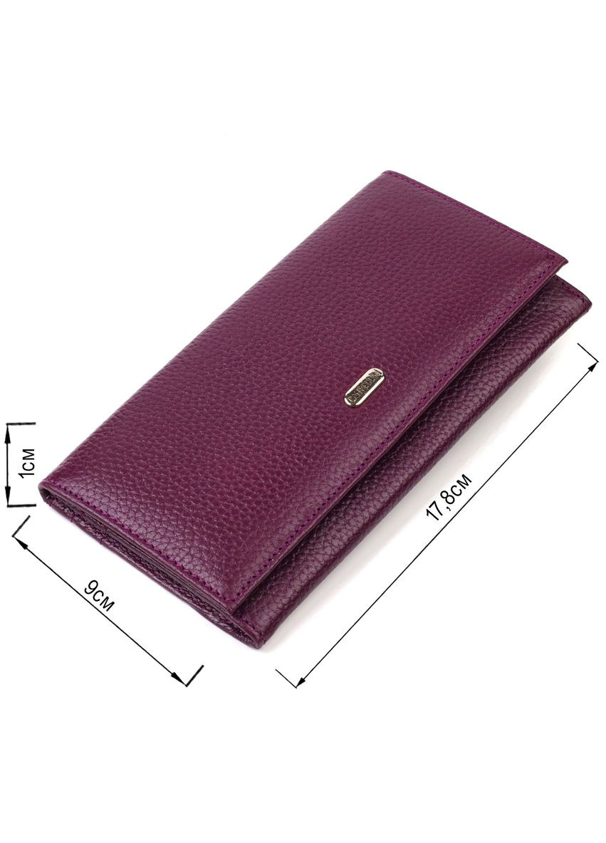 Привабливий жіночий гаманець з натуральної шкіри 21831 Canpellini (331908140)