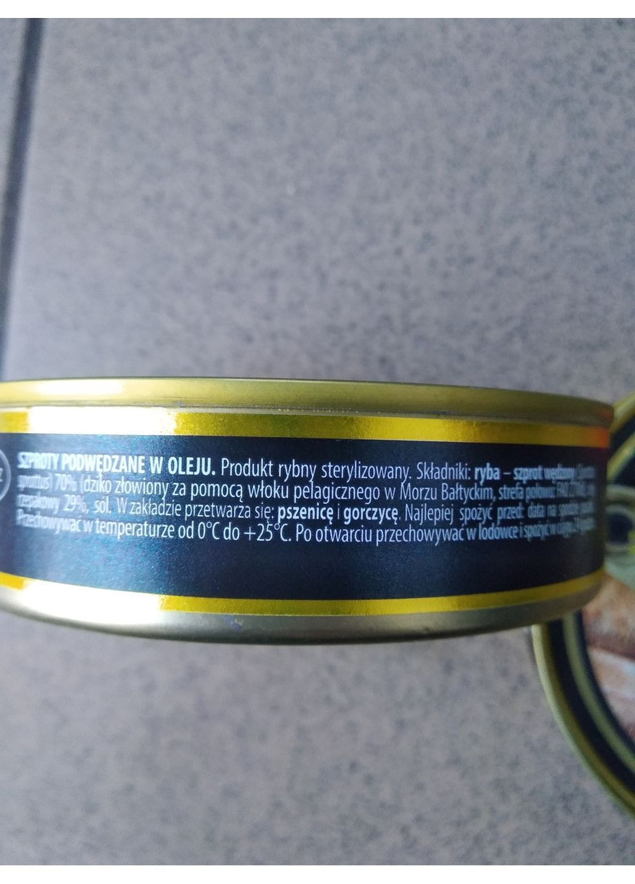 Шпроты копченые в масле Szproty Wedzone 160г MK (356671667)