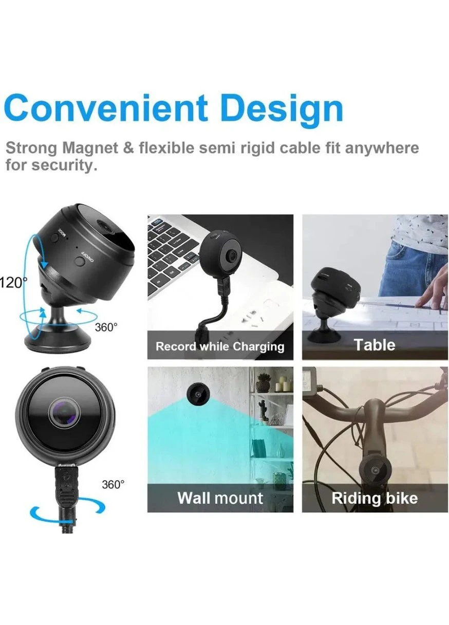 Wi-Fi мини-видеокамера с SD картой YOIPC48D2MP20 2.8mm V380 Yoso (382951502)