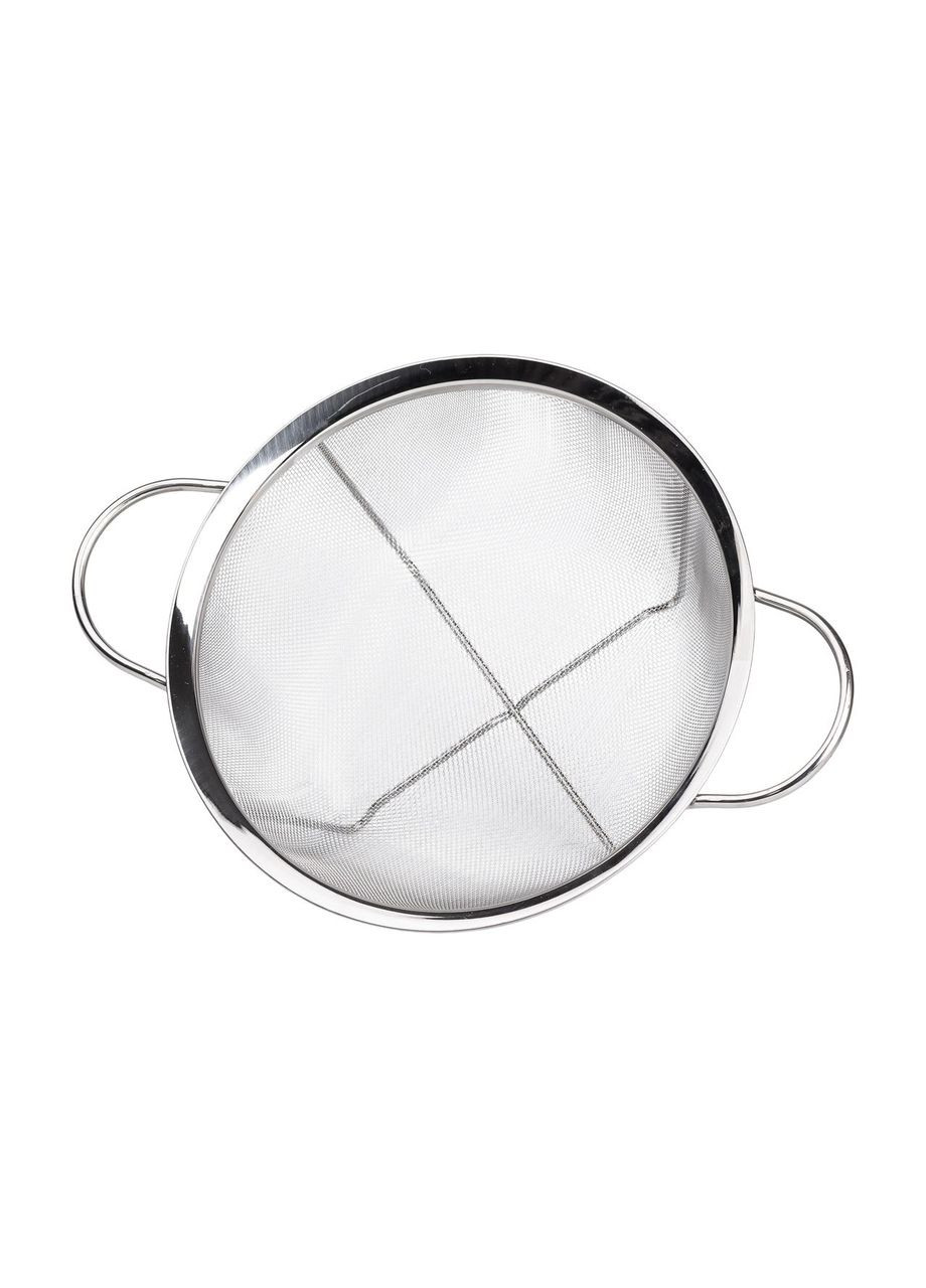 Дуршлаг с двумя ручками 22 см мелкоячеистая сетка из нержавеющей стали HP-19-2-22CM (A-033449) Zhongjing (362210588)
