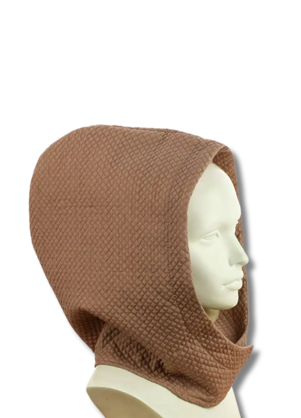 Женский капор-капюшон из плащевки на флисе - Мелкий стежок No Brand Жіночий капор (361048045)