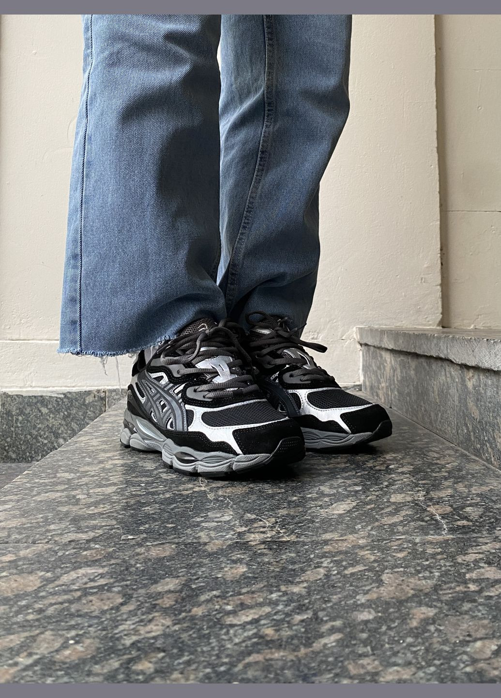 Кросівки жіночі і чоловічі Asics Gel-NYC black | Асікс Гель-НЮК чорні No Brand чорні демісезони (316504463)