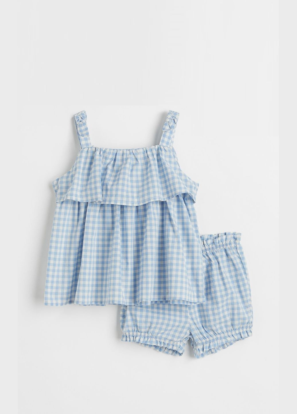 Комбінований літній комплект (топ, шорти) H&M