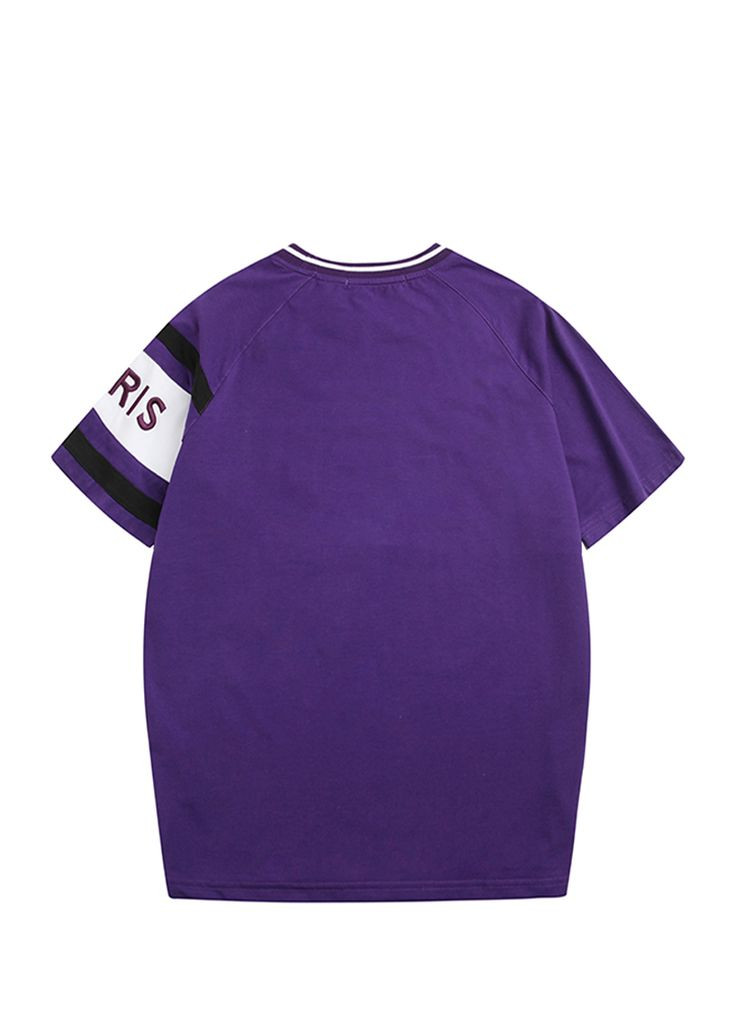Футболка фіолетова No Brand Purple T-Shirt Womens - (356677742)