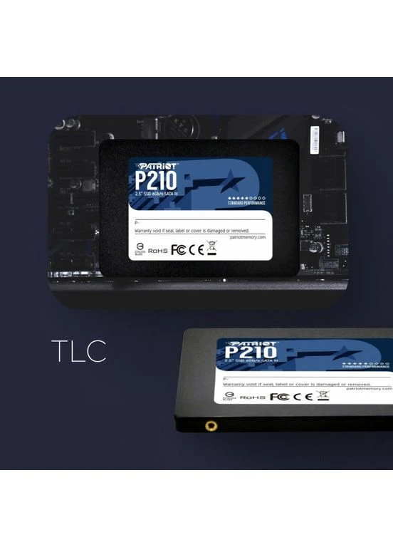 Накопитель SSD 256GB P210 2.5` SATAIII TLC (P210S256G25) Patriot (370618729)