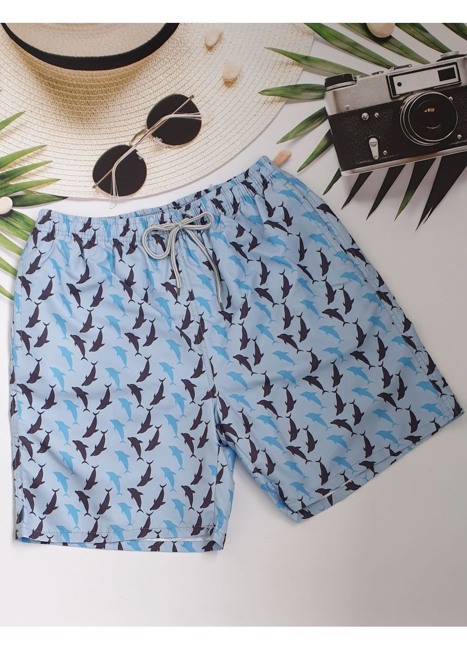 Мужские купальные пляжные шорты No Brand (366290688)