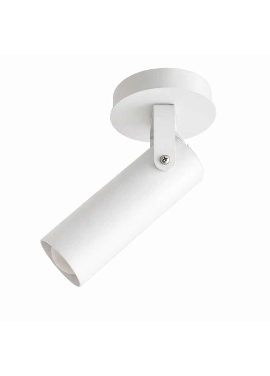 Світильник стельовий Focus Е27 NL 14050-1 WH 19x5 см Білий (622035) MSK Electric (378180111)
