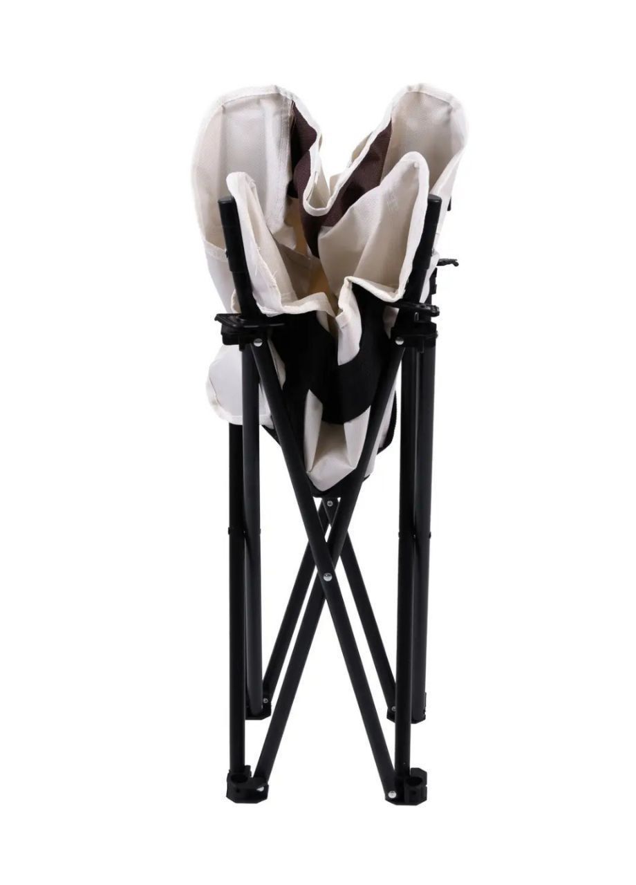 Складное туристическое кемпинговое кресло с металлическим каркасом No Brand (330579052)