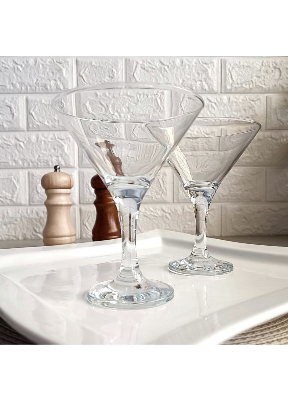 Набір келихів для мартіні Бістро 150 мл (44410) Pasabahce (366818237)