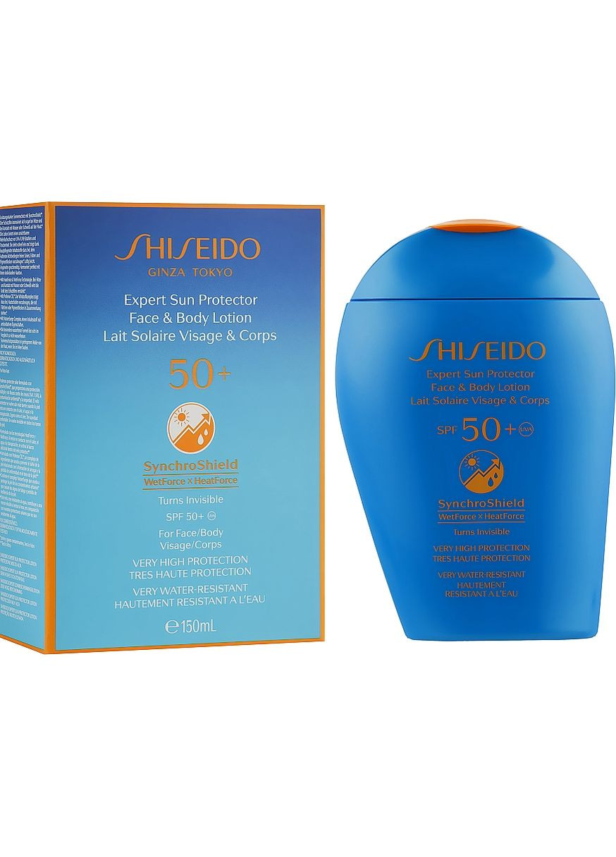 Сонцезахисний лосьйон для обличчя і тіла Expert Sun Protection Face and Body Lotion SPF50 150ml (815930-87731) Shiseido (368625887)