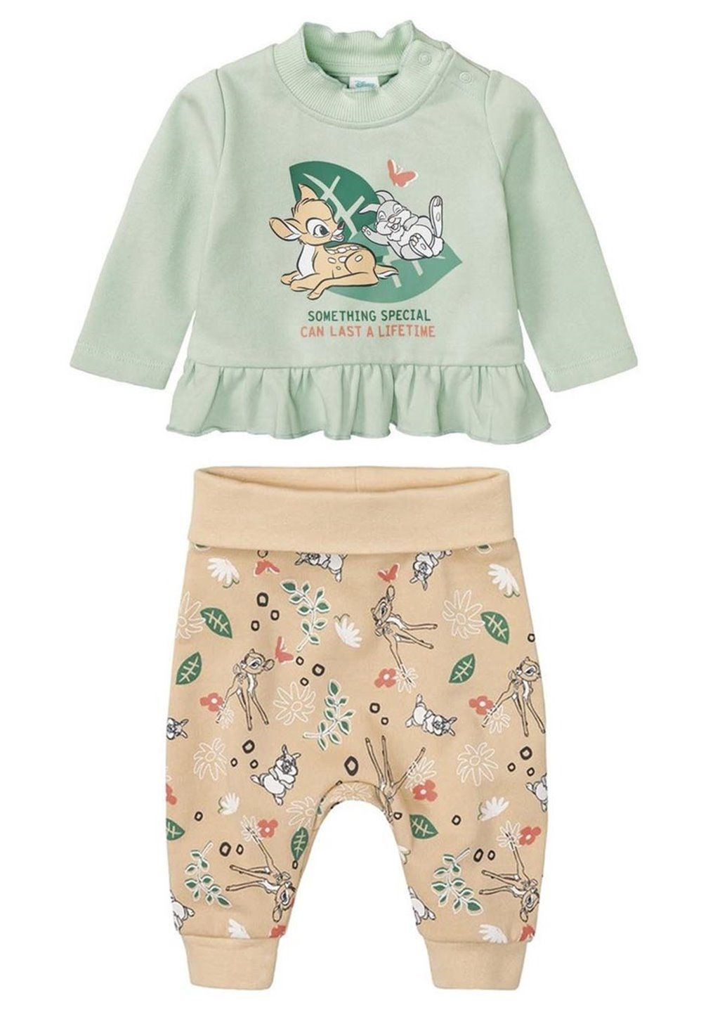 Комбинированный демисезонный костюм(свитшот+штаны) Disney