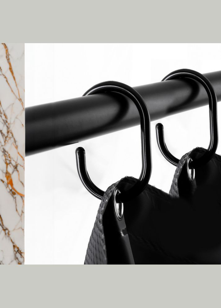 Колечка для шторки чорні, AWD02101959 AWD Interior (316089294)