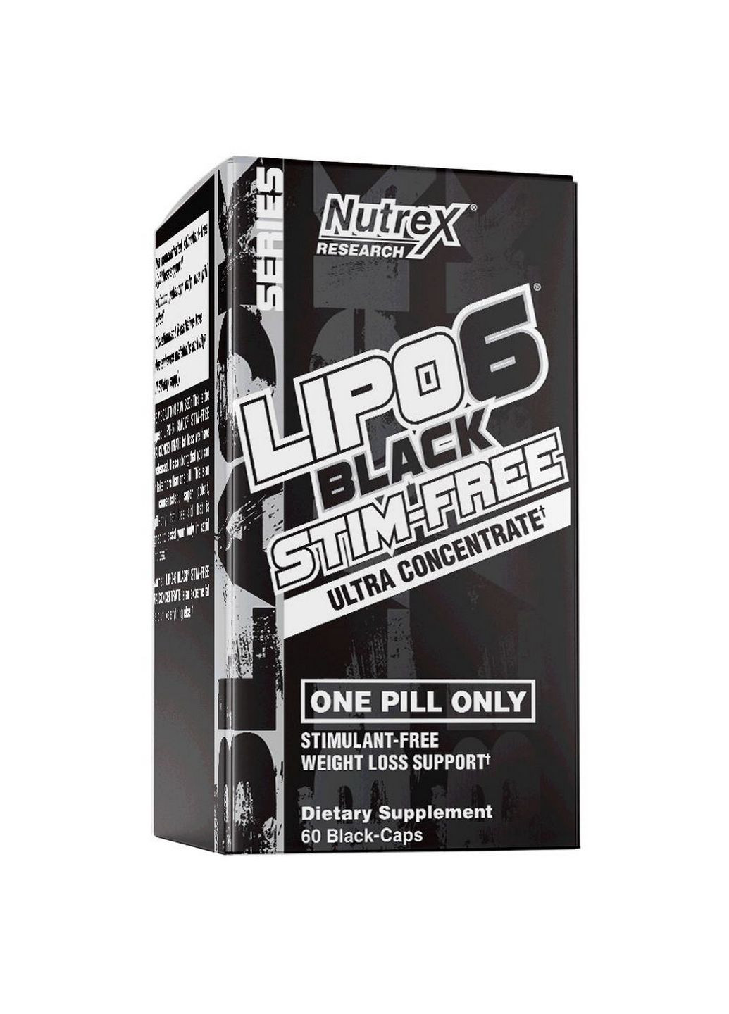 Жиросжигатель Lipo-6 Black Stim Free UC, 60 капсул Nutrex Research (293338754)
