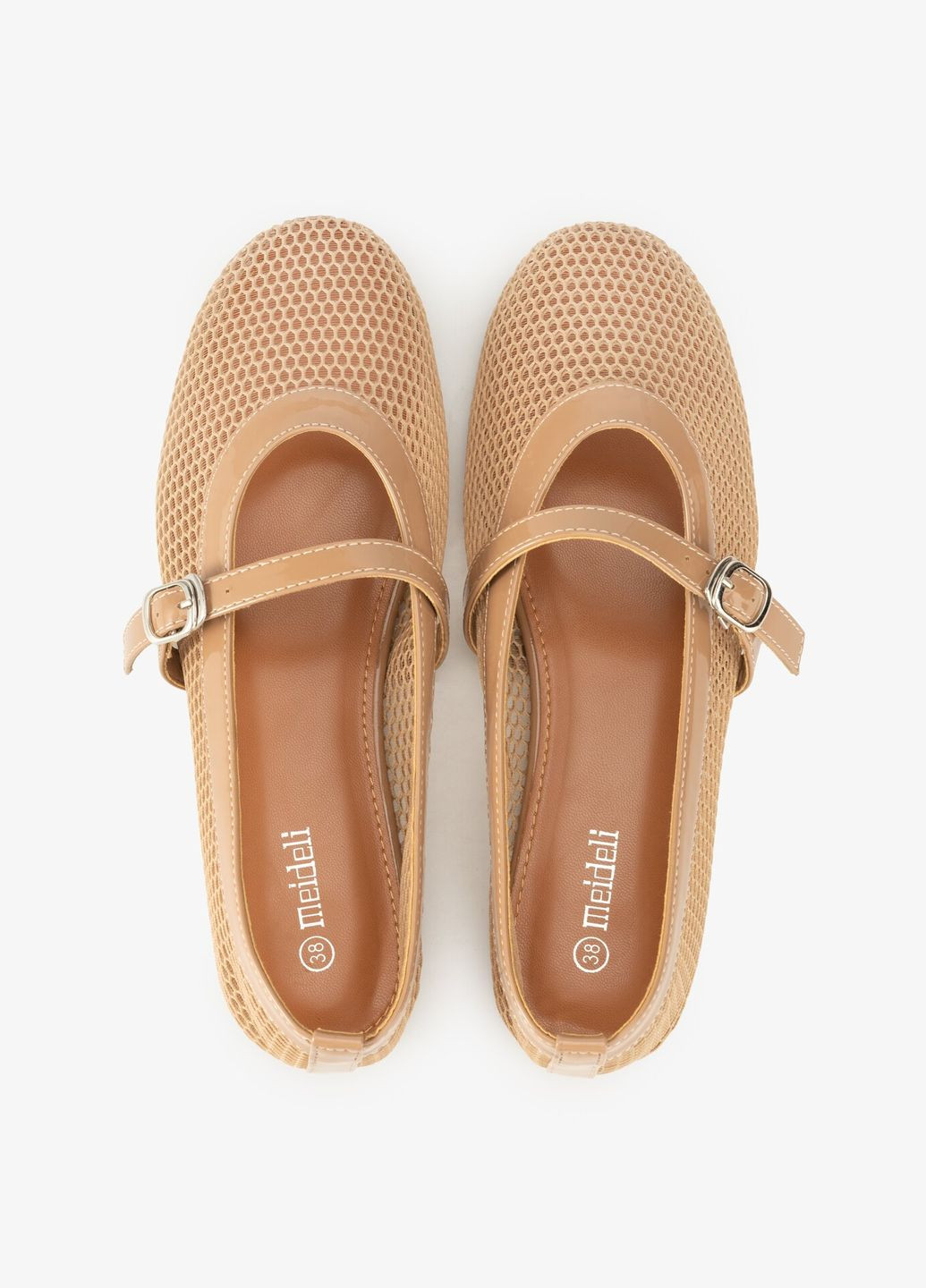 Женские балетки женские w300-2 бежевый shop (2000999184680) | бежевые (362745124)