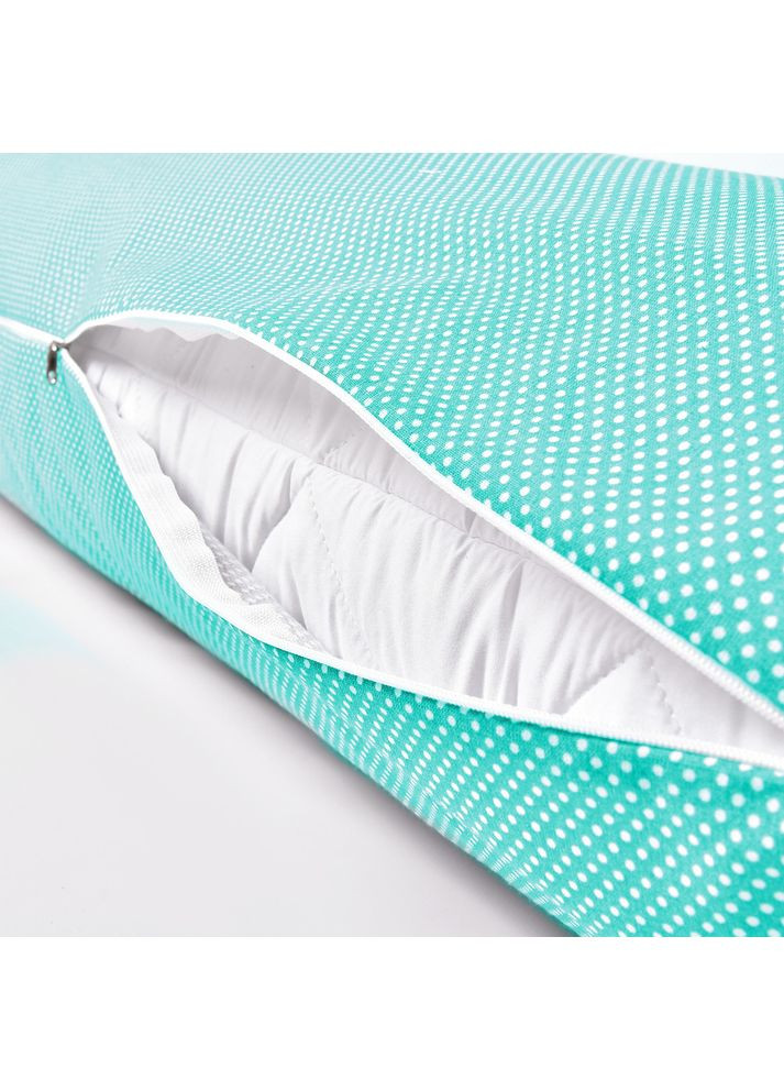 Наволочка для подушки NORDIC 40х140 см бязь со змейкой мята IDEIA (367726634)