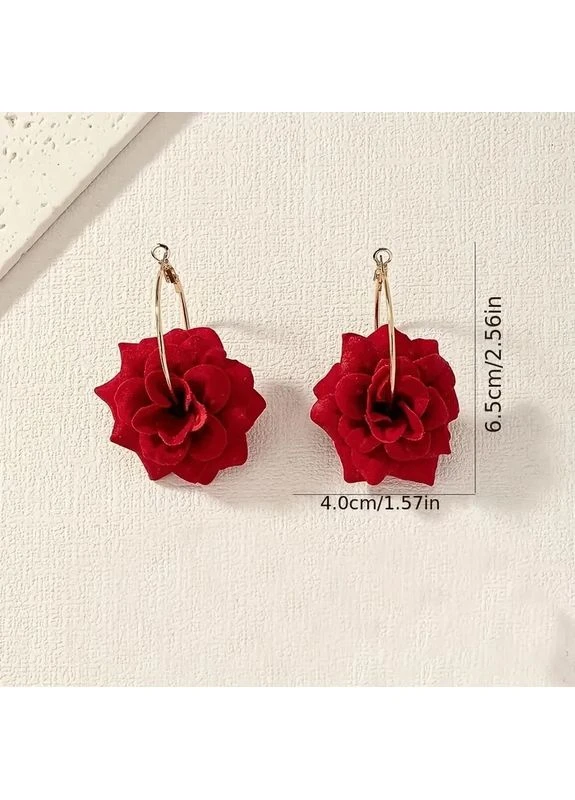 Сережки "Троянда кохання" No Brand (379730882)