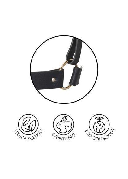 Портупея MAZE – Halter Bra Harness Black Bijoux Indiscrets (297516718)