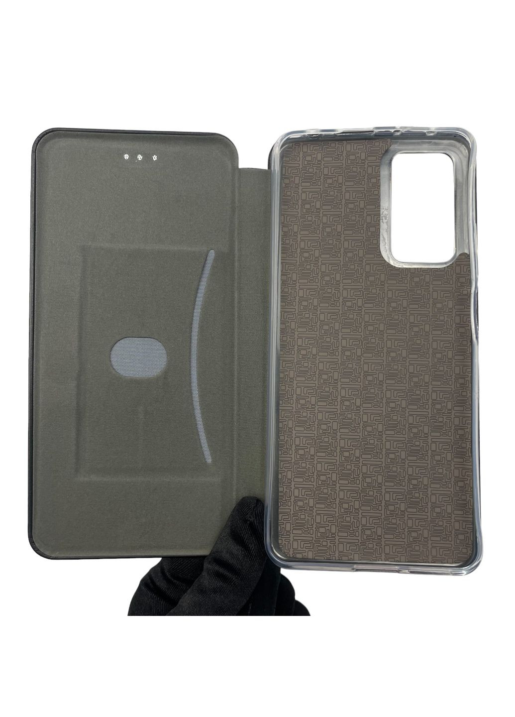 Чохол-книжка для Redmi Note 12 Pro 4G з підставкою на сяомі редмі нот 12 про 4г чорна gd1 Xiaomi (366023436)