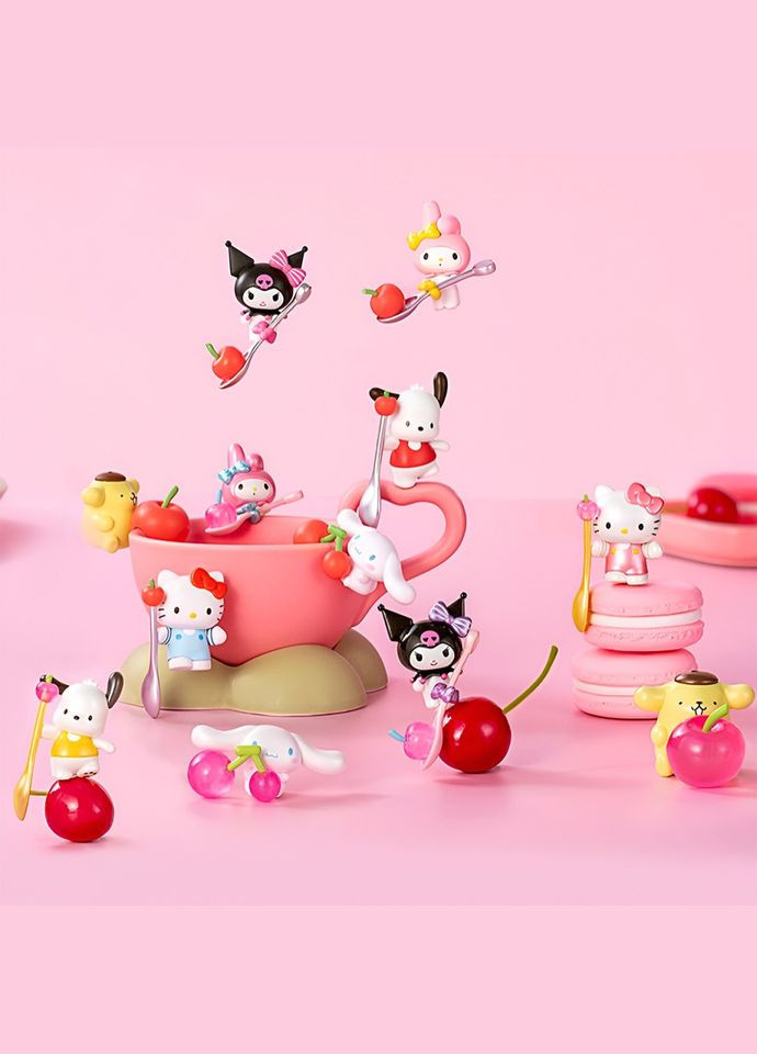 Фигурка-сюрприз "Друзья вишенки" Pop Top Hello Kitty 24MQD-007 в ассортименте No Brand (354756276)