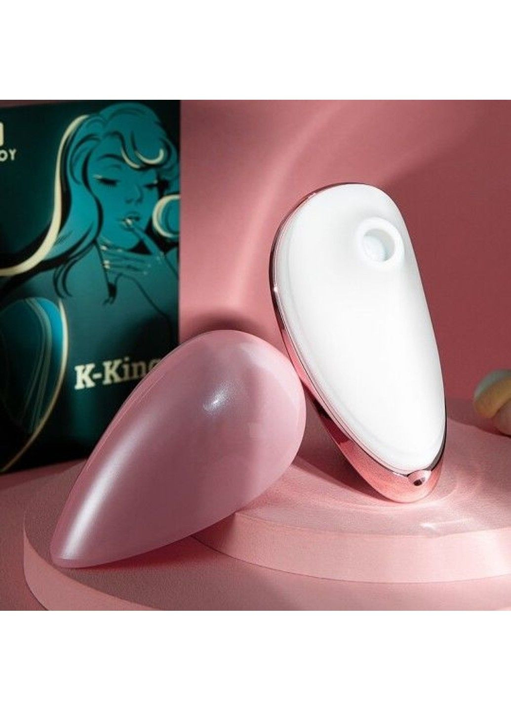 Вакуумний стимулятор KISTOY K-King Pink KissToy (316253679)