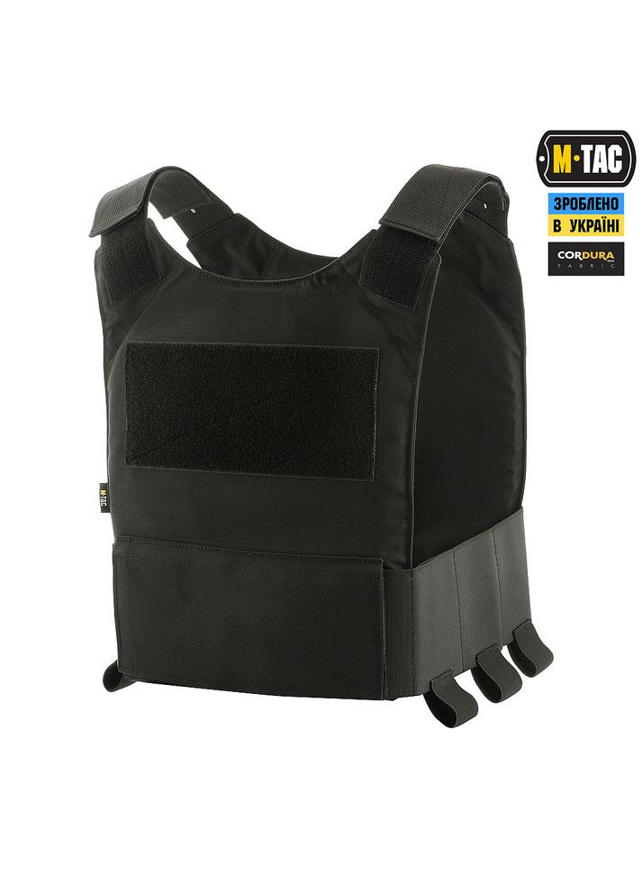 Чехол бронежилета низкопрофильный Black Medium M-TAC (316320323)
