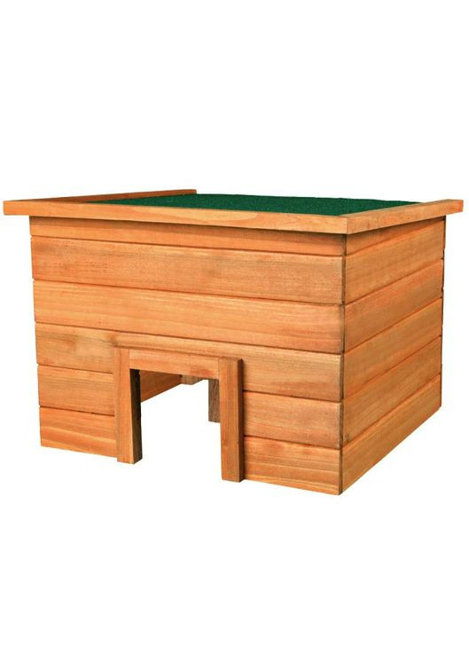 Будиночок для їжачків з дерева Фродо шафран (ДДЕ-002106) No Brand (328605359)