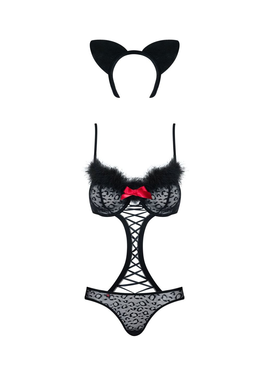 Еротичний костюм гепарду Gepardina 3 pcs costume CherryLove Obsessive (282958979)