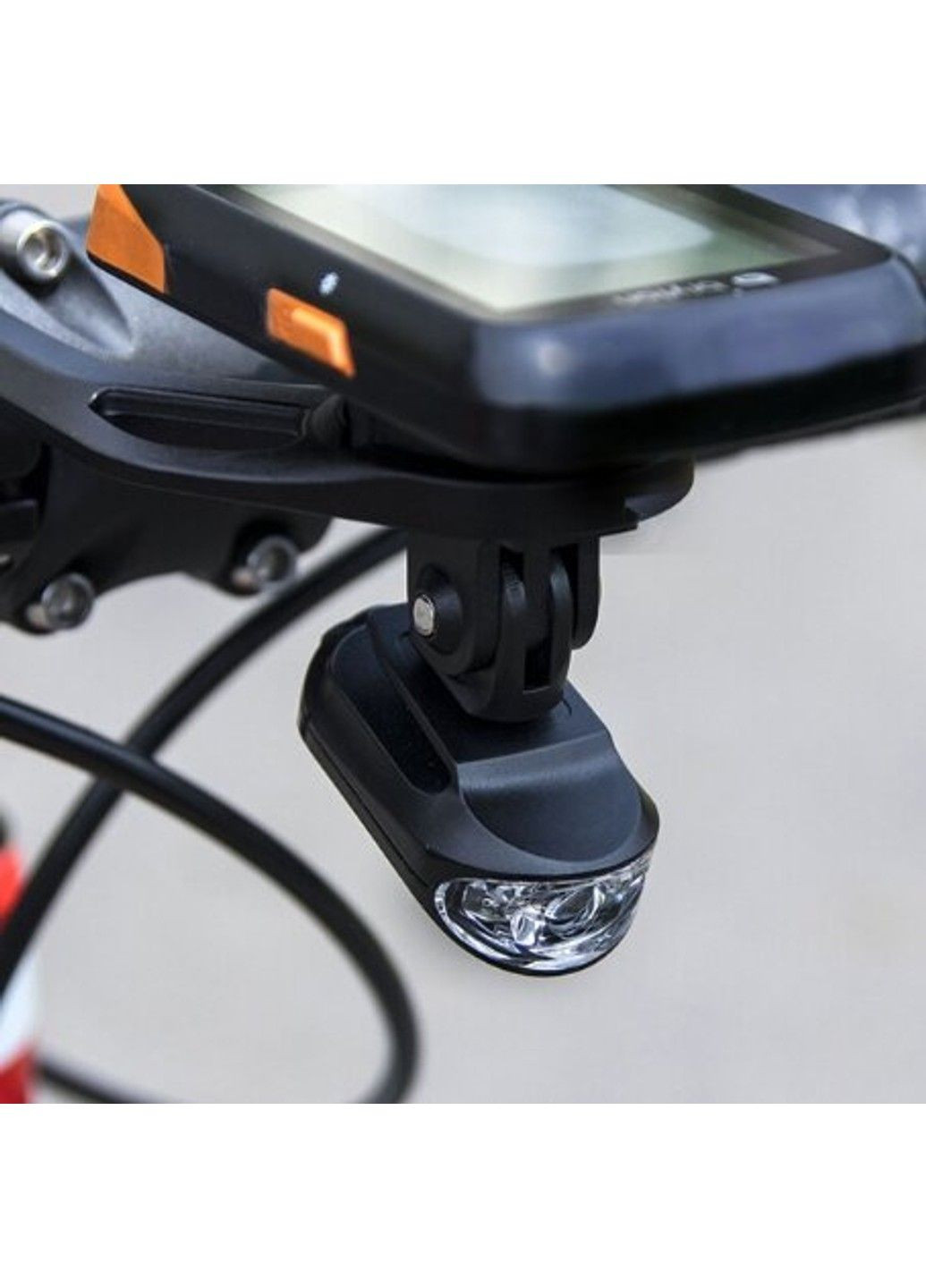 Комплект велосипедного світла OLLEY 4 функцій USB (переднє+заднє) Infini (329726449)