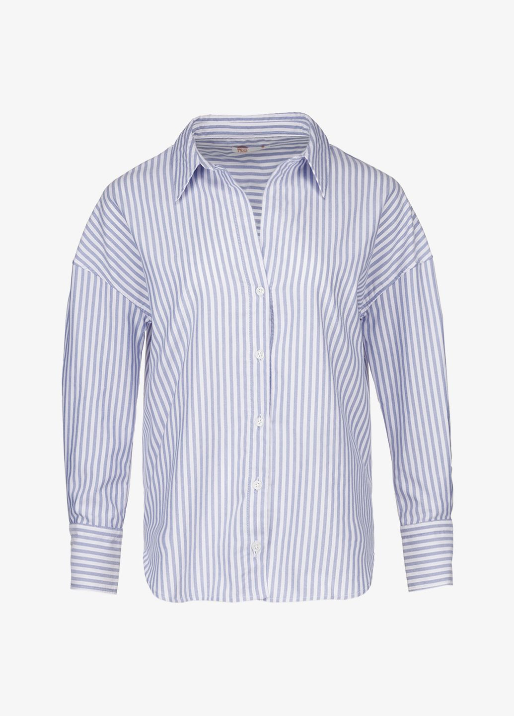 Голубой повседневный рубашка On mee