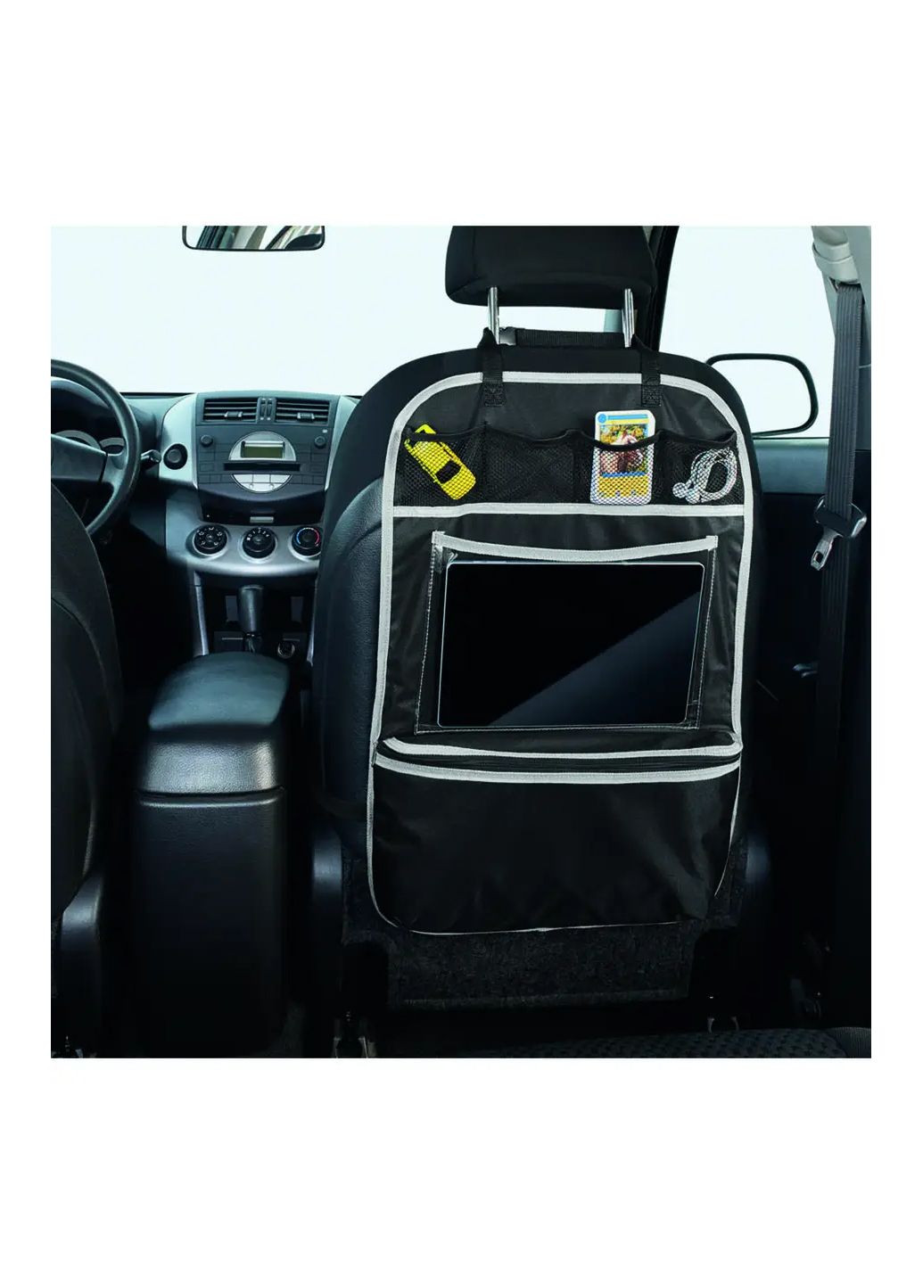 Органайзер на спинку автосидіння з термовідділенням та тримачем для планшета чорний Lidl Ultimate Speed (293841671)