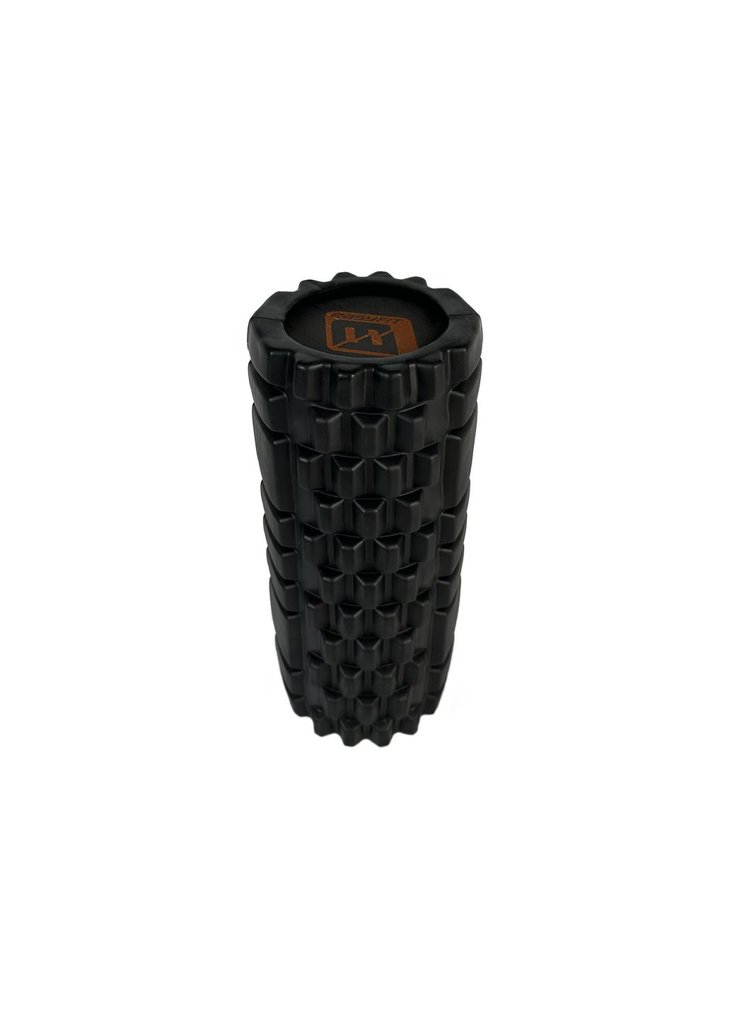 Массажный ролик Solid Roller v.1.1s 33 см черный EasyFit (340273638)