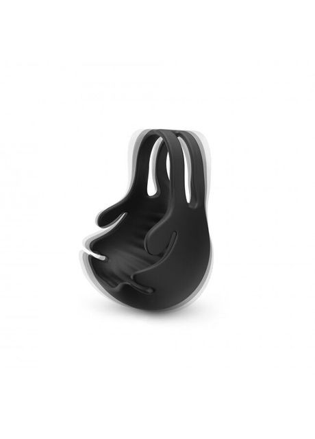 Ерекційне кільце з вібрацією і стимуляцією мошонки FUN BAG, перезаряджуване Dorcel (371342041)