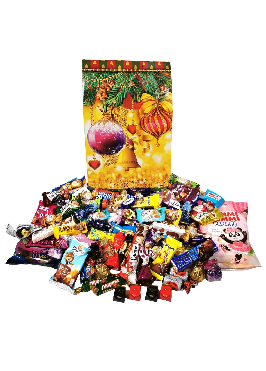 Подарок №14 "Торбинка счастья", 2кг Унікальна цукерка (372656311)