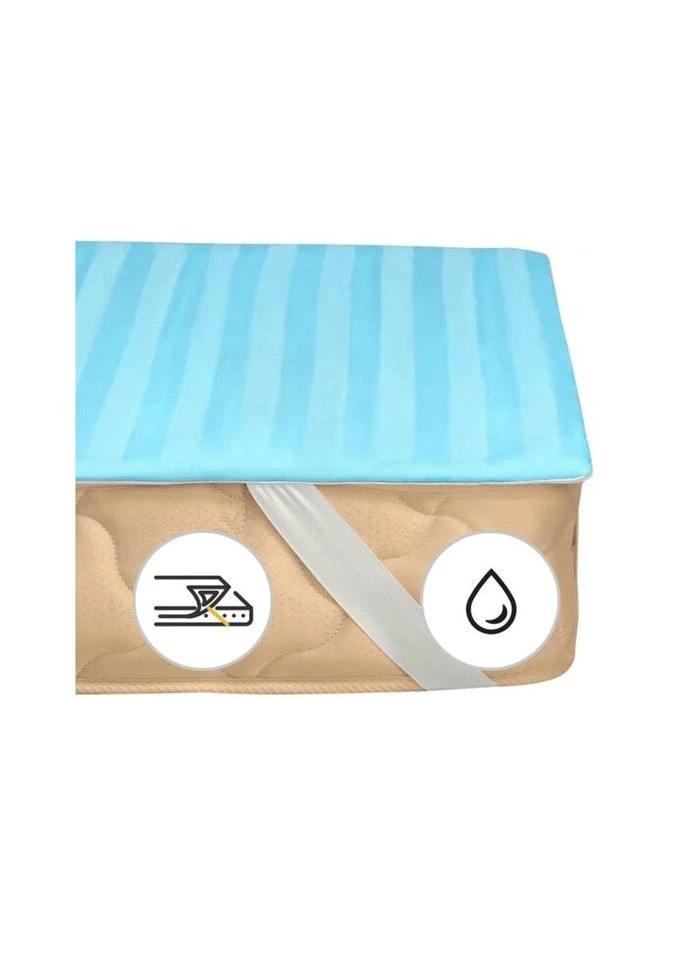 Наматрацник бавовняний Valentino Waterproof Cotton 272/1 90x200 см (2200000339720) Mirson (314959370)