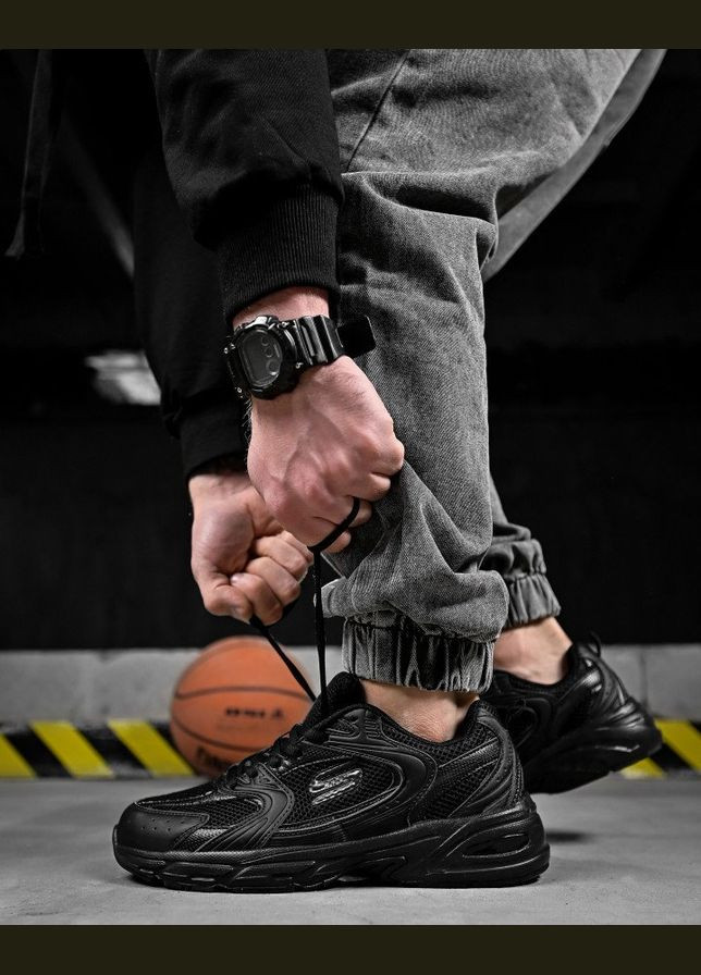 Чорні Літні чоловічі кросівки sket total black No Brand