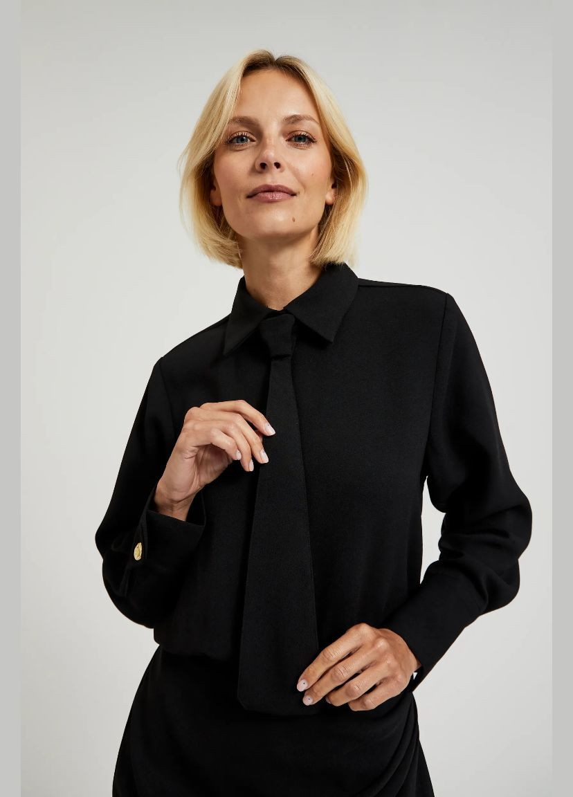 Черное платье Moodo