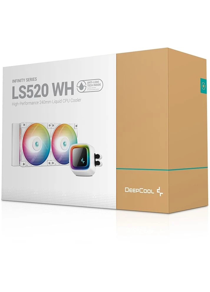 Система водяного охолодження LS520 White (R-LS520-WHAMNT-G-1) DeepCool (336959930)