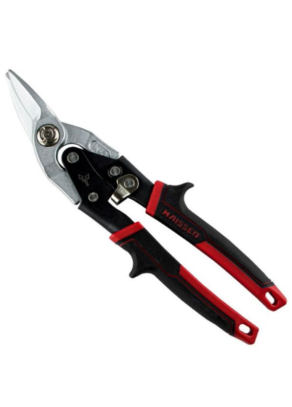 Ножницы по металлу, 250 мм, прямой и правый рез, двухкомпонентные рукоятки 107141 (41151) Haisser (291986151)