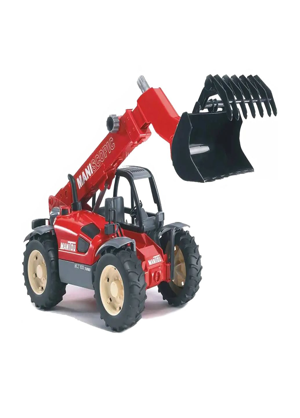 Іграшка дорожній навантажувач колір червоний CB-00250172 Bruder (314887369)