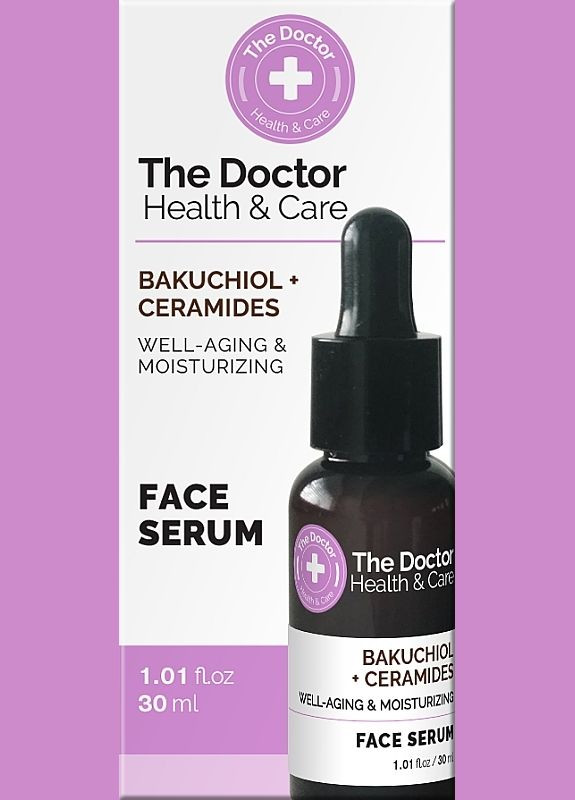 The Doctor Health & Care Сироватка для обличчя Bakuchiol + Ceramides Face Serum 30ml (2-1151224) — Крем, Україна (371731705)