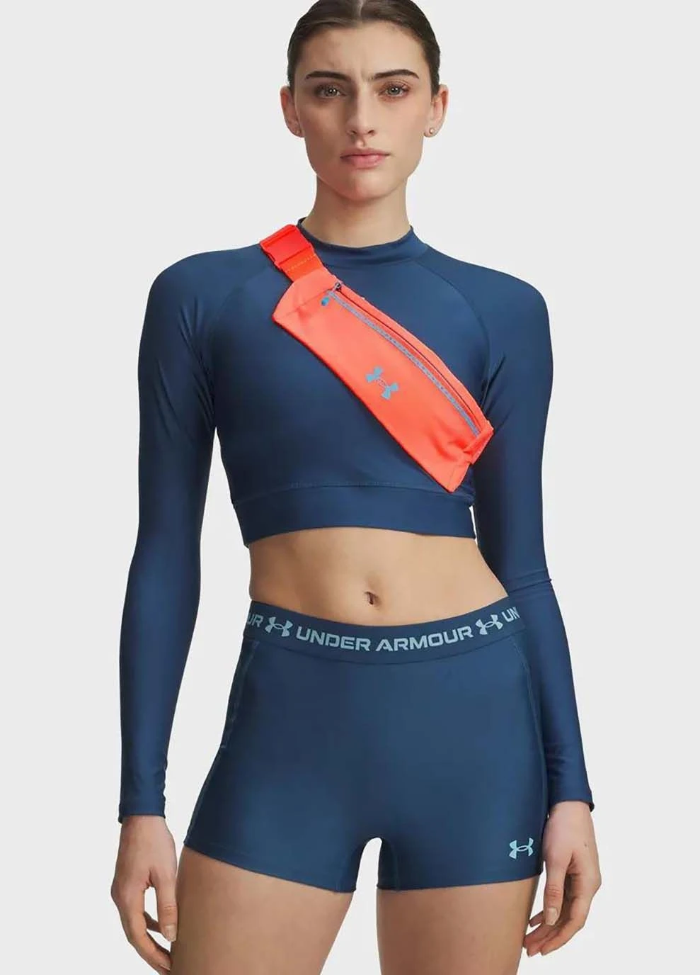 Сумка на пояс UA Velociti Run Belt Оранжевый 33,3 х 8,9 см Under Armour (395629291)
