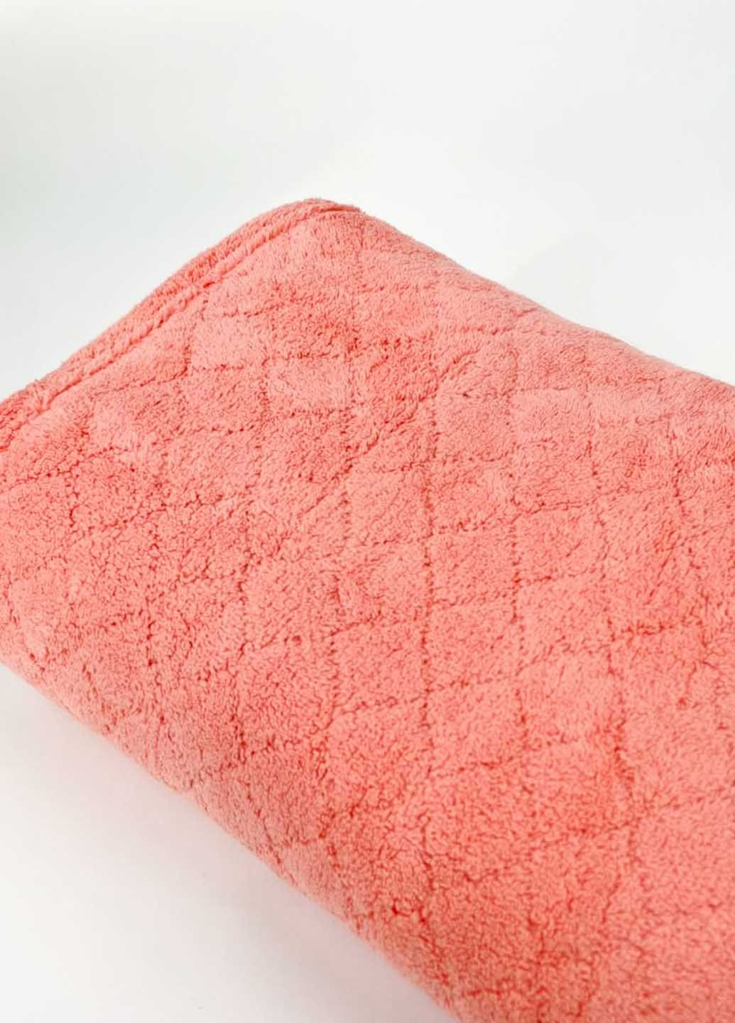 Homedec рушник лицьовий мікрофібра 100х50 см однотонний рожевий виробництво - Туреччина