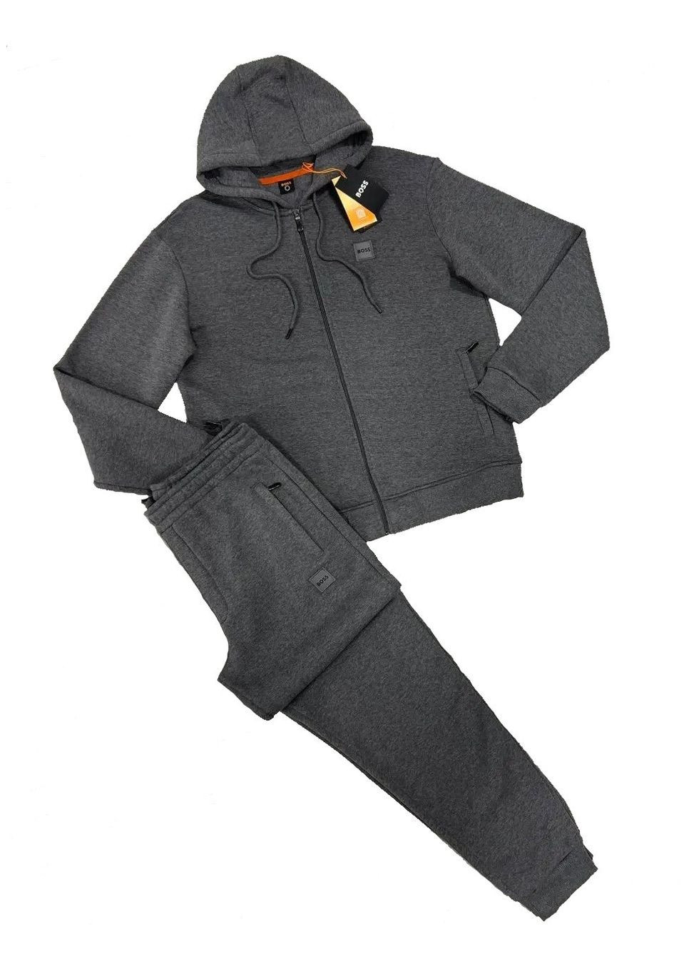 Костюм утепленный спортивный мужской Hugo Boss Logo Label Patch (311196305)