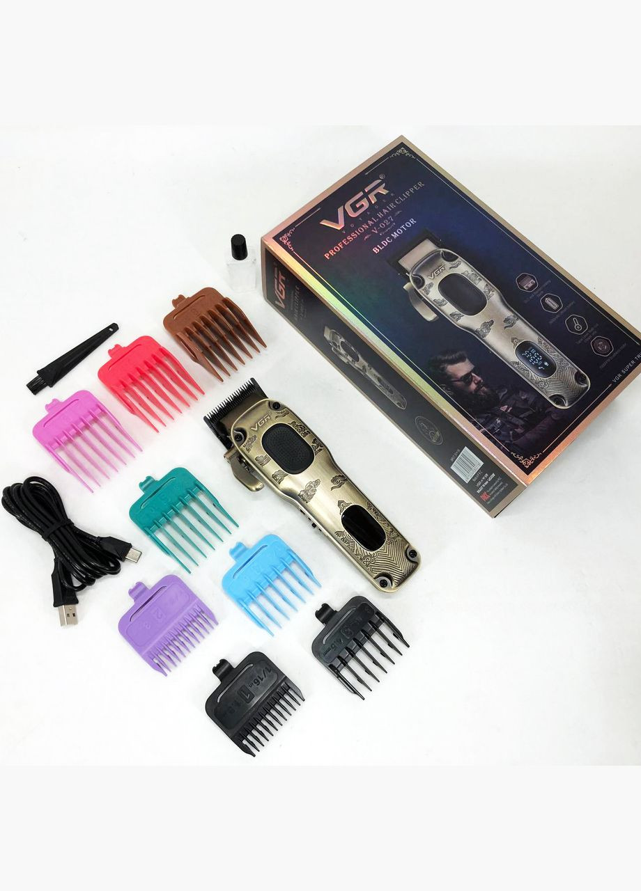 Акумуляторна машинка для стрижки V-027 VGR (364664427)