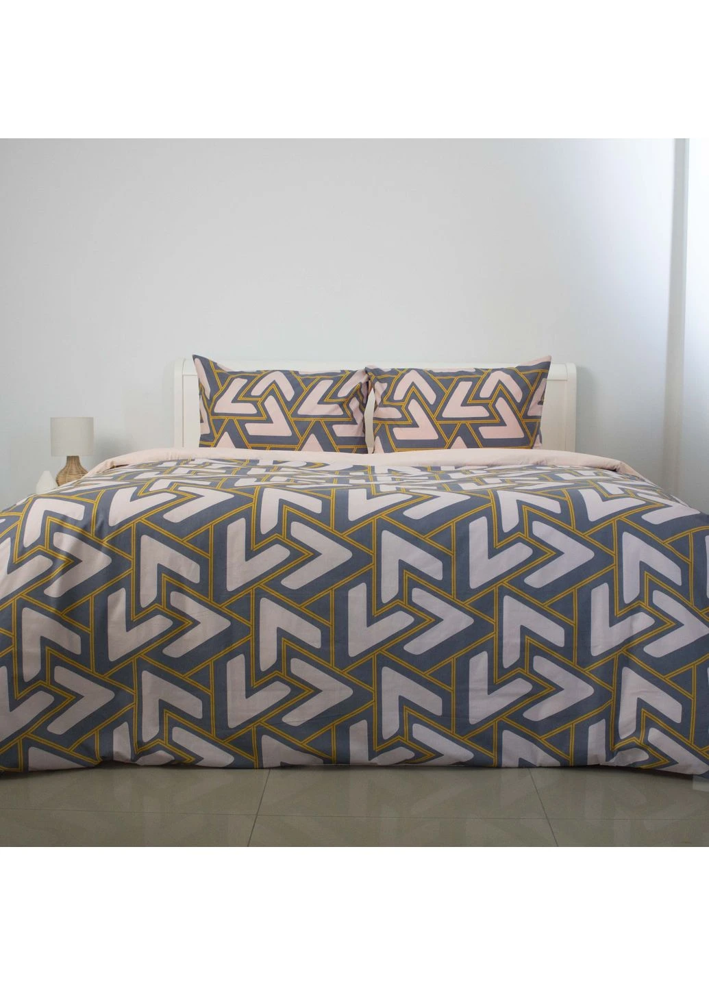 Комплект постельного белья ТЕП "Happy Sleep" двуспальный ТЕП Abstract Triangles, 50х70 (387590717)