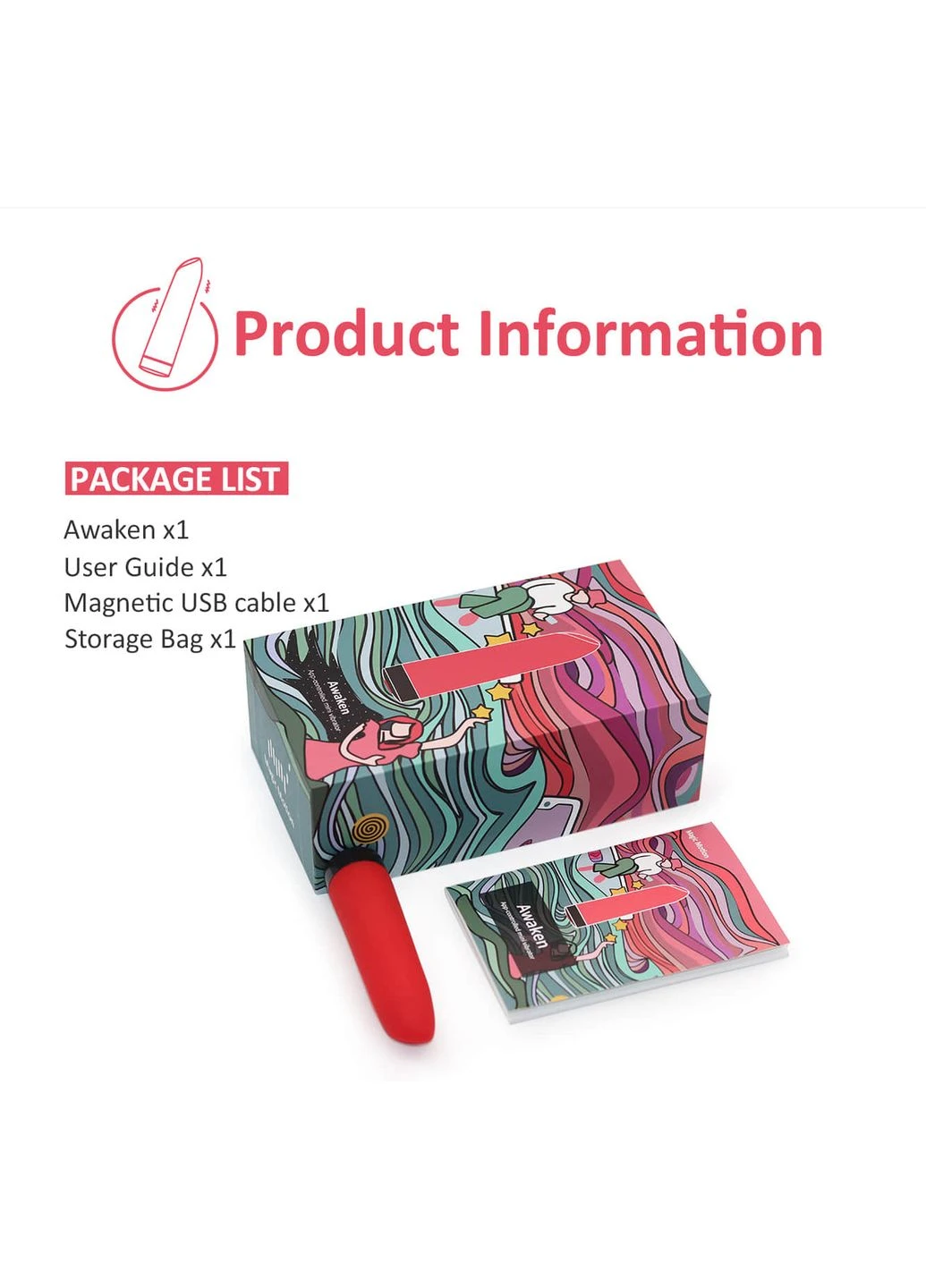 Смарт вібратор Awaken MULTISHOP Magic Motion (341303901)