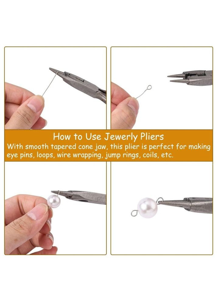 Ручной универсальный инструмент Круглогубцы утики бокорезы Черный 12.5 cм Finding (316918260)